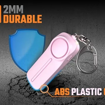 WETEN Personal Alarm Keychain - 130 dB Safety Alarm