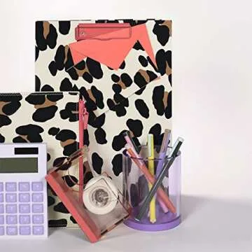 Kate Spade Pink Acrylic Tape Dispenser for Stylish Offices