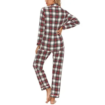 Anjue Women’s Lightweight Long Sleeve Pajama Set