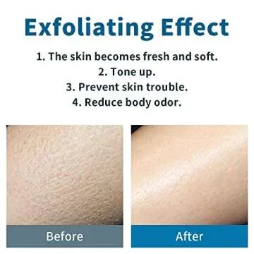 Exfoliating Bath Washcloth Green 10pcs K-Beauty Essential