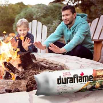 Duraflame Quick Light Fire Logs 6 Pack Indoor Outdoor Use