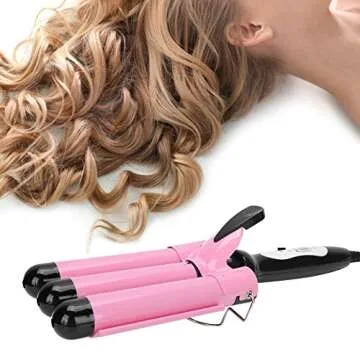 3 Barrel Hair Waver Curling Iron for All Hair Types