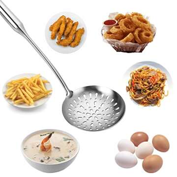 TBWHL Skimmer Spoon - Heavy Duty Stainless Steel Kitchen Tool