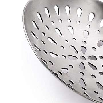 TBWHL Skimmer Spoon - Heavy Duty Stainless Steel Kitchen Tool
