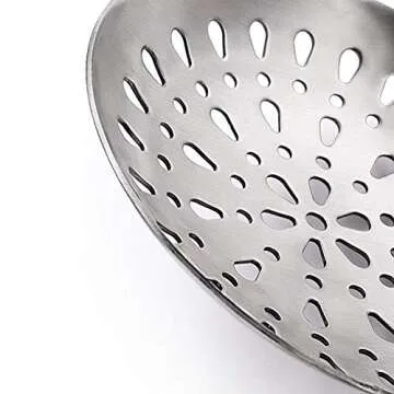TBWHL Skimmer Spoon - Heavy Duty Stainless Steel Kitchen Tool