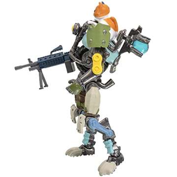 FORTNITE Supply Llama, Includes Highly-Detailed and Articulated 4-inch Kit Figure, 9 Weapons, 4 Back Bling- More Outfits Dropping Soon