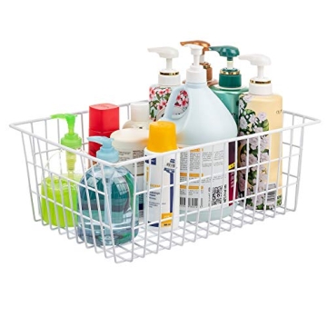 Sturdy iPEGTOP Wire Storage Freezer Baskets Set of 2