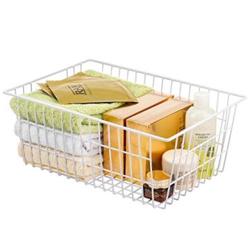 Sturdy iPEGTOP Wire Storage Freezer Baskets Set of 2