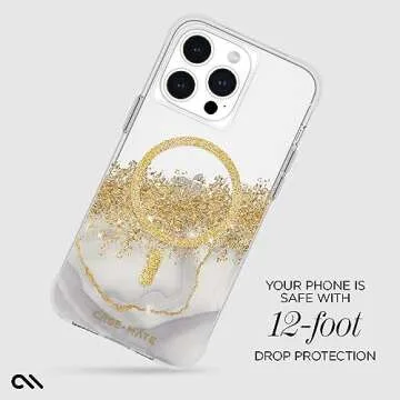 Case-Mate iPhone 15 Pro Max Karat Marble Case - Stylish Protection