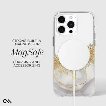 Case-Mate iPhone 15 Pro Max Karat Marble Case - Stylish Protection