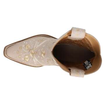 Stylish Dingo Primrose Floral Snip Toe Fashion Boots