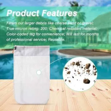 Ultra Fine Apopip HH1506COMP Debris Bag for Pool or Hydroponics