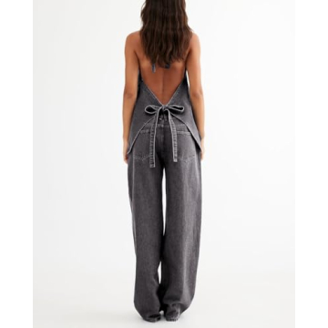 Fashionable Fisoew Women's Two Piece Denim Ensemble