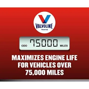 Valvoline Full Synthetic High Mileage 5W-20 Motor Oil 5 QT