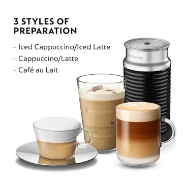 Nespresso Aeroccino 3 Milk Frother for Perfect Coffee Froth