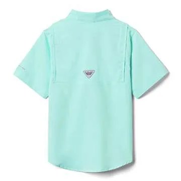 Columbia Boys PFG Tamiami™ Short Sleeve Shirt ,Gulf Stream,X-Small,Little Boys