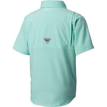 Columbia Boys PFG Tamiami™ Short Sleeve Shirt ,Gulf Stream,X-Small,Little Boys