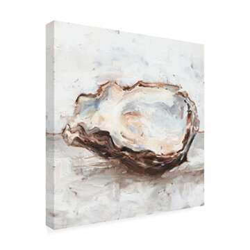 Trademark Fine Art 'Oyster Study II' Canvas Art by Ethan Harper 35x35