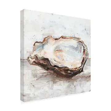 Trademark Fine Art 'Oyster Study II' Canvas Art by Ethan Harper 35x35