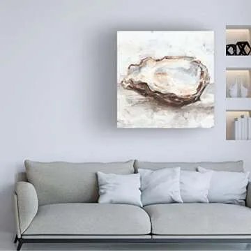 Oyster Study II Canvas Art by Ethan Harper 35x35