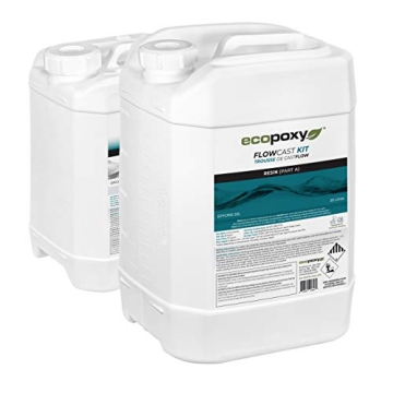 Ecopoxy FlowCast - Crystal Clear Bio-Based Epoxy Resin