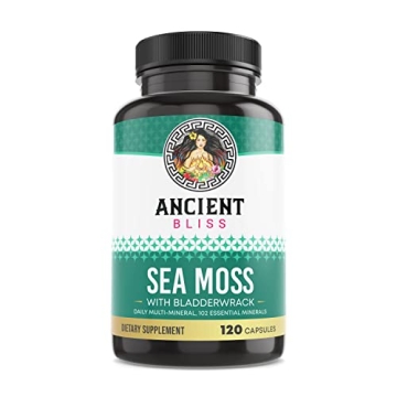 Organic Irish Sea Moss Pills - Boost Thyroid & Skin Health Naturally