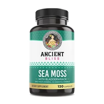Organic Irish Sea Moss Pills - Boost Thyroid & Skin Health Naturally
