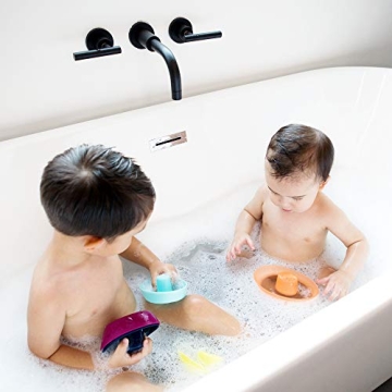 Boon Fleet Baby Bath Toy Set - Fun Stackable Bath Toys