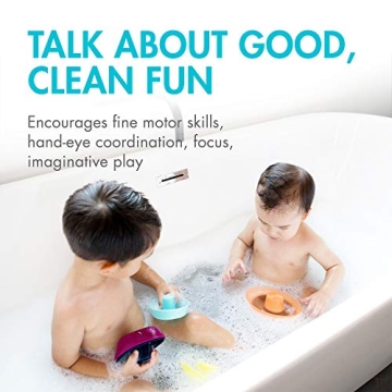 Boon Fleet Baby Bath Toy Set - Fun Stackable Bath Toys