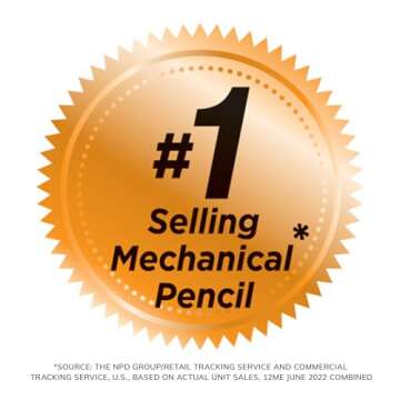 BIC Xtra-Smooth Mechanical Pencil, Color Edition, Medium Point (0.7mm), Perfect For The Classroom & Test Time, 24-Count