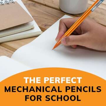 BIC Xtra-Smooth Mechanical Pencil, Color Edition, Medium Point (0.7mm), Perfect For The Classroom & Test Time, 24-Count