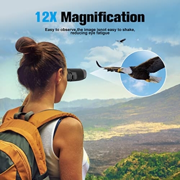 Compact 12x25 Night Vision Binoculars for All