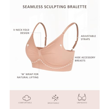 FeelinGirl Wireless Push Up Bra - Comfort and Style