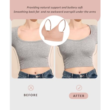 FeelinGirl Wireless Push Up Bra - Comfort and Style