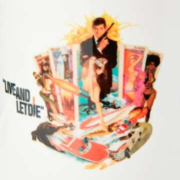 James Bond" Live and Let Die Bone China Mug, Multi-Colour, 11 oz/315 ml