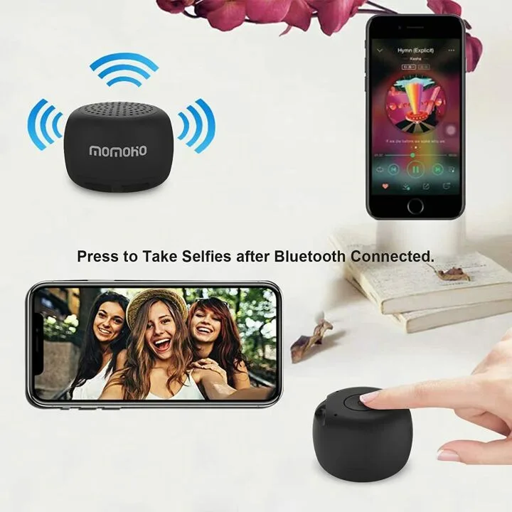 MOMOHO Mini Bluetooth Speaker - Portable & Wireless