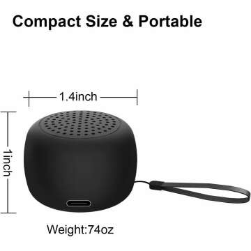 MOMOHO Mini Bluetooth Speaker - Portable & Wireless