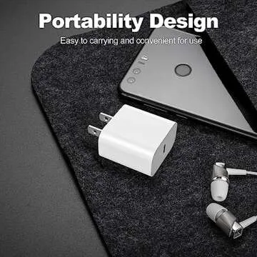 Fast Charging iPhone 15 Charger - 20W USB C Power Pack