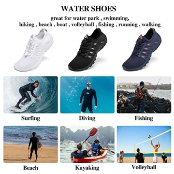 Racqua Water Shoes - Quick-Dry Aqua Shoes for All