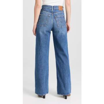 Levi's Women's Ribcage Wide Leg Jeans for Ultimate Style