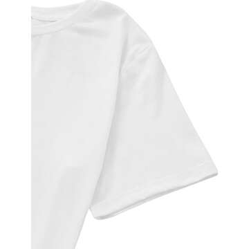 DIDK Women's Cute Cartoon Print Tee and Shorts Pajama Set Coffee Pink Small