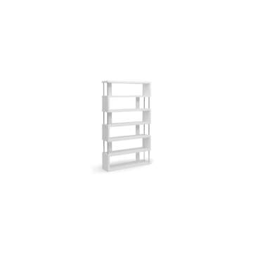 Baxton Studio Barnes 6-Shelf Modern Bookcase for Your Home