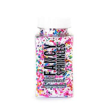 Fancy Sprinkles Animal Crackers Sprinkles - Colorful Real Sugar for Dessert Decorating (0.5c)