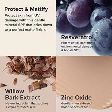 Paula's Choice RESIST Super-Light Daily Wrinkle Defense SPF 30 Matte Tinted Face Moisturizer with UVA & UVB Protection, Anti-Aging Sunscreen for Oily Skin, Travel Size