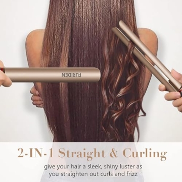 Furiden 2-in-1 Hair Straightener for Salon Quality Styles