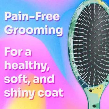 Wet Brush Pet Hair Brush for Large Dogs - Tangle-Free Grooming