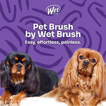 Wet Brush Pet Hair Brush for Large Dogs - Tangle-Free Grooming