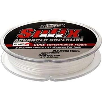 Suffix 832 Braid 6 lb Low-Vis Green 150 yards