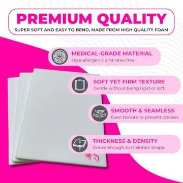 bombshell booty pillow 3 Pcs Lipo Foam Board Post Surgery 360, Ab Board Lipo Foams Tummy Tuck, Lipo Foam Pads Boards For Lipo Recovery, Abdominal Board Abdominal Compression Board