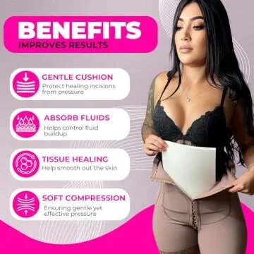 bombshell booty pillow 3 Pcs Lipo Foam Board Post Surgery 360, Ab Board Lipo Foams Tummy Tuck, Lipo Foam Pads Boards For Lipo Recovery, Abdominal Board Abdominal Compression Board
